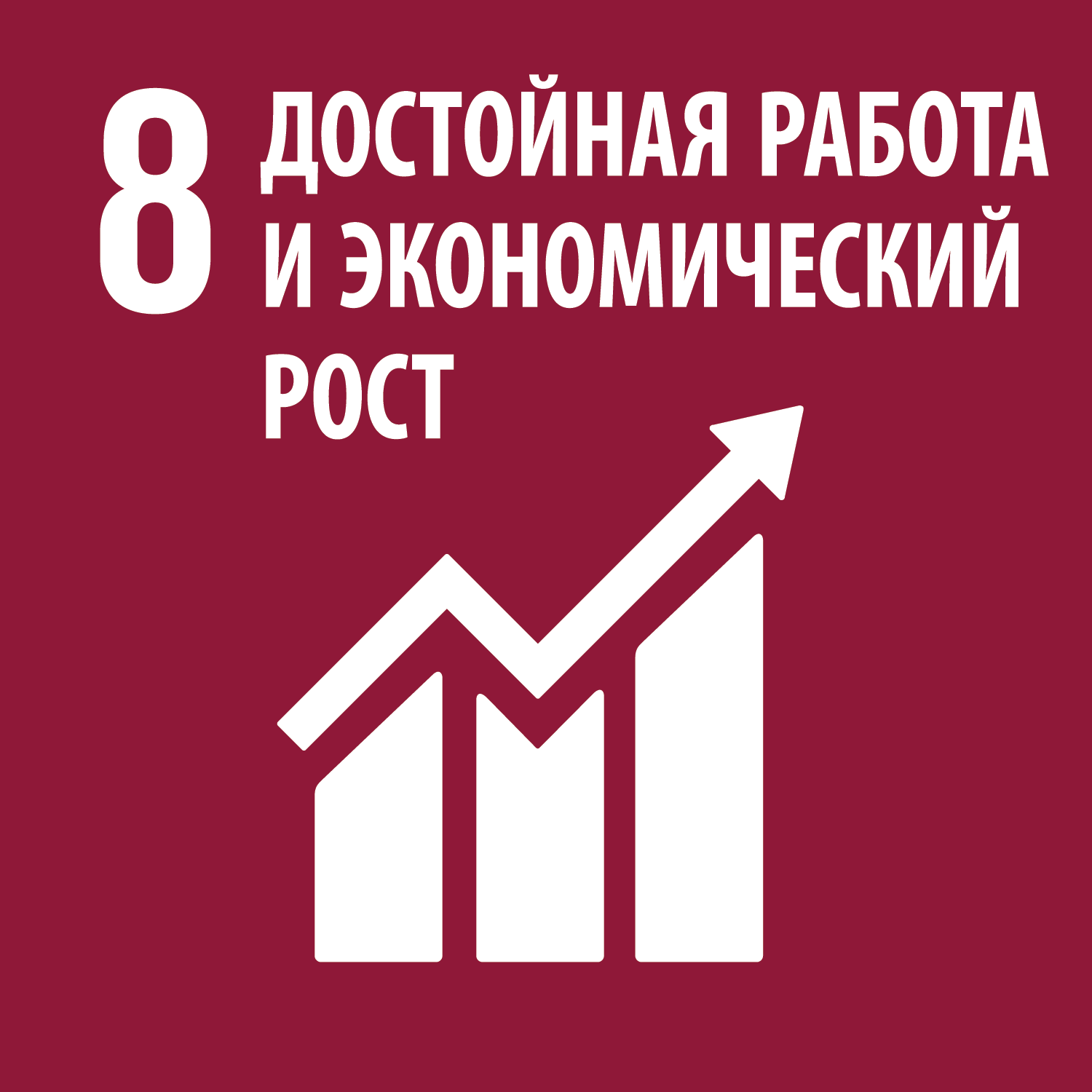 Цель 8 - Содействие поступательному, всеохватному и устойчивому экономическому росту, полной и производительной занятости и достойной работе для всех